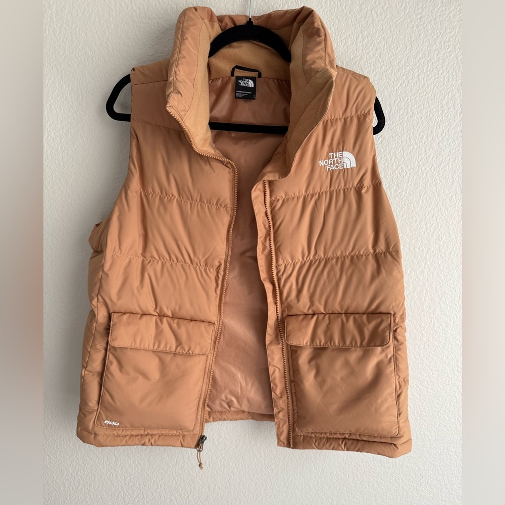 The North Face Tan Quilted Vest